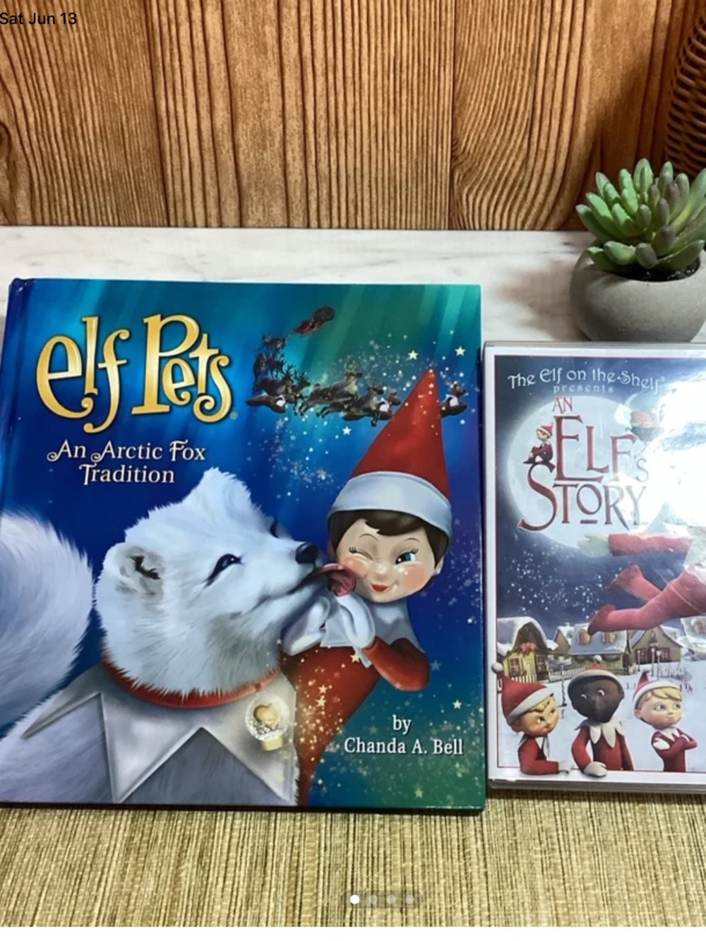 Elf Pets: An Arctic Fox Tradition by - Blue Hardcover and DVD